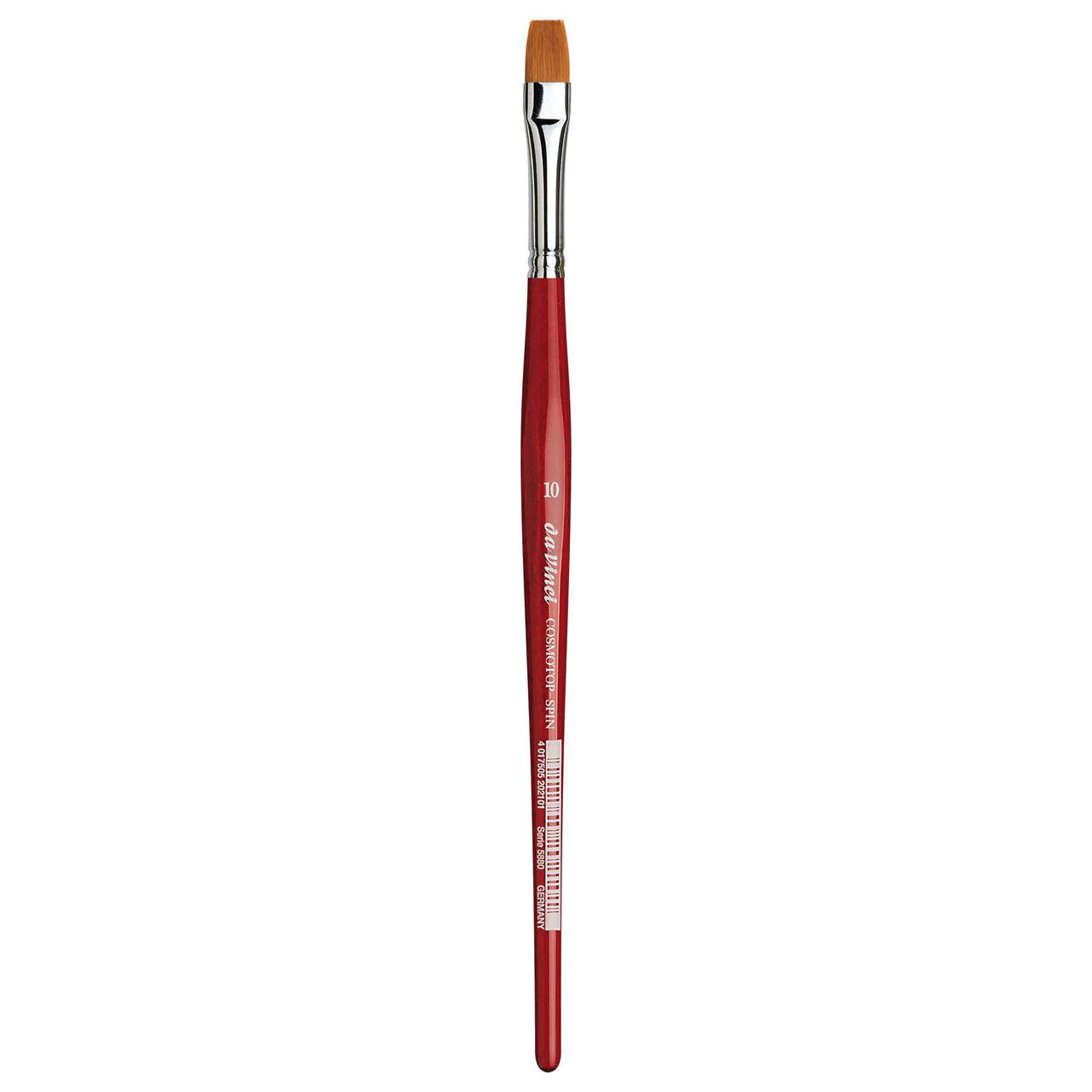 da Vinci COSMOTOP SPIN Series 5880 Synthetic Flat Brush